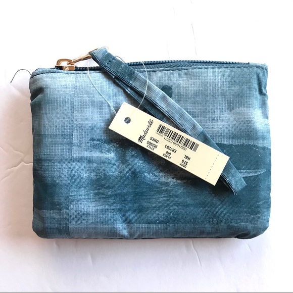 NWT Madewell Recycled Reusable Tote in Wave Rider - Picture 4 of 7